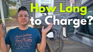 How long does it take to charge a Ford Lightning 10-80%?