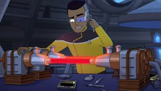 Charles Tucker Invented The Blinking Tubes Without Function according to Star Trek Lower Decks 4x02