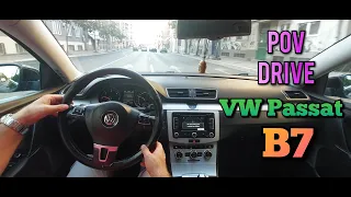 2012 VW Passat B7 [ 2.0 TDI  140 HP ] - POV Test Drive  -CITY-