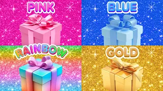 Choose Your Gift 🎁🌈👑 | 4 gift box challenge