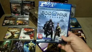 Быстренький анбоксинг God of War Ragnarök Launch Edition PS4