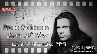 Gods Of War Bruce Dickinson Live Finlandia 1994 🇫🇮