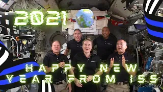 Happy New Year from ISS