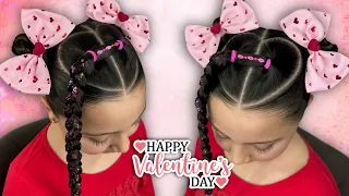 Peinado de Corazón ♥️ ideal para San Valentín ✨ fácil & bonito