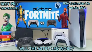 Astro C40 TR Controller TEST on FORTNITE PS5 (Working?!) - ASMR