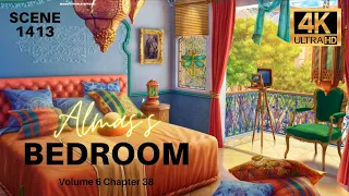 June's Journey Scene 1413 Vol 6 Ch 38 Elmas's Bedroom *Full Mastered Scene* 4K