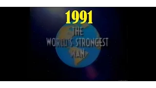 1991 WORLD STRONGEST MAN.