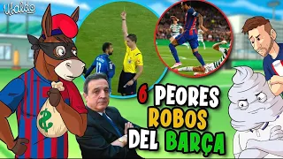 Los 6 peores Robos en la epoca de la corrupción del Barça