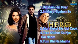 The Hero : Love Story Of a Spy Movie All Mp3 Songs || Sunny Deol~Preity Zinta~Priyanka Chopra~Rajpal