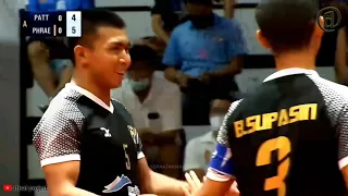 sepak takraw liga thailand, phraee VS phatumthani,  pertarungan sengit shopa vs teerawat