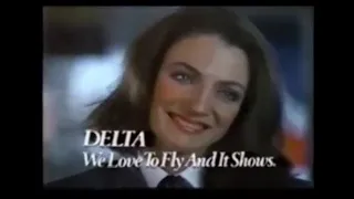 1989 Delta Airlines Funny Commercial