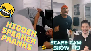 Hidden Speaker Pranks || Scare Cam Show #19