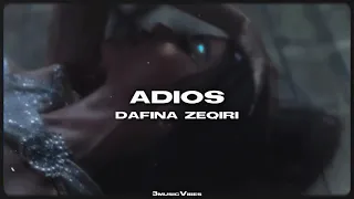DAFINA ZEQIRI - ADIOS (Lyrics)