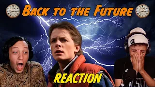 Back to the Future MOVIE REACTION!!! FIRST TIME WATCHING!!