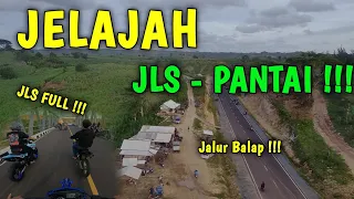 FULL TEAM YAMAHA WR 155 GAS JLS - PANTAI BLITAR || MOTOVLOG SUPERMOTO YAMAHA WR 155