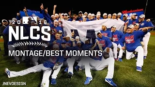 MLB Chicago Cubs NLCS vs Dodgers Best Moments/Highlights - Advance to World Series - Postseason 2016