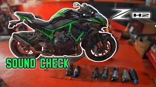 New Exhaust ng ZH2 ko | Sound Check Villain Muffler