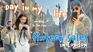 Day in my life doing FinTech sales in London