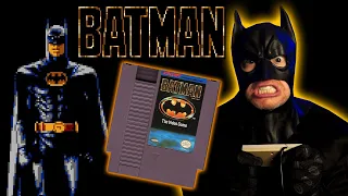 BATMAN NES Video Game Review & Alternate ENDing??! (The Irate Gamer)