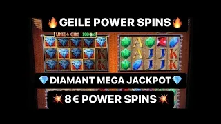 Lucky Pharao MEGA DIAMANT JACKPOT auf 8€🔥 Power Spins Merkur Magie Casino Spielothek