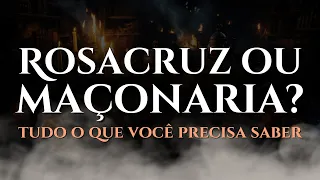 ROSACRUZ OU MAÇONARIA | RENASCENÇA | ALQUIMIA | ESCOLA INICIÁTICA