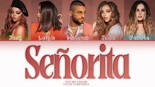 Little Mix x Maluma - Señorita (Color Coded Lyrics)