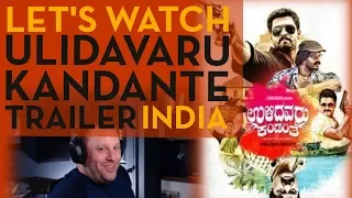 Ulidavaru Kandante Trailer Reaction | Lets Watch INDIA | Rakshit Shetty