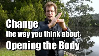 Change the way you think about opening the body when rowing