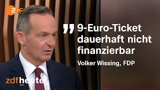 9-Euro-Ticket: "Riesenerfolg" - aber eine Verlängerung soll es nicht geben | ZDF-Morgenmagazin