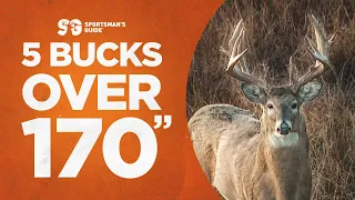 5 Bucks Over 170" | Giant Whitetail Hunts | Monster Buck Moments presented by Sportsman's Guide