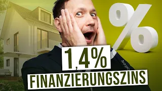 JETZT noch 1,4% FINANZIERUNGSZINS sichern (Anschlussfinanzierung)