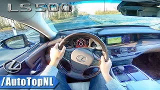 2019 Lexus LS 500 PRESIDENT 3.5 V6 BiTurbo 421HP POV Test Drive by AutoTopNL