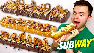 I tried Subway's NEW Footlong Cookies... HONEST REVIEW!