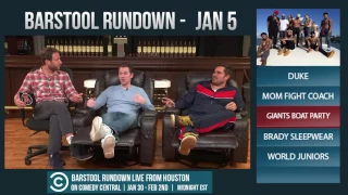 Barstool Rundown - January 5, 2017