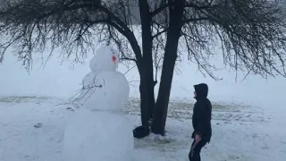 Как отпиздить снеговика Халка