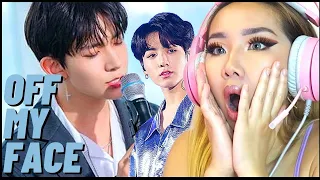 THEIR VOCALS! 🤩[Cover] HEESUNG & JUNGKOOK 'OFF MY FACE' (원곡 : Justin Bieber) | REACTION/REVIEW