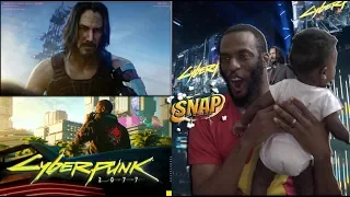 REACTION to Cyberpunk 2077 Full Presentation with Keanu Reeves | Microsoft Xbox #E3 2019