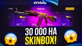 Я ЗАКИНУЛ 30 000 НА SKINBOX | СКИНБОКС И ВОТ ЧТО С ЭТОГО ПОЛУЧИЛОСЬ... +promo