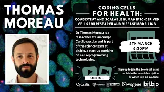 Dr Thomas Moreau - Coding Cells for Health