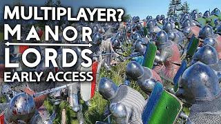 Manor Lords Multiplayer? Manor Lords Deutsch German Gameplay