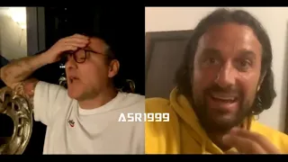 BOBO VIERI E LUCA TONI in una DIVERTENTISSIMA diretta Instagram