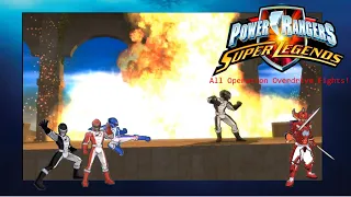 Power Rangers: Super Legends - Operation Overdrive Fights