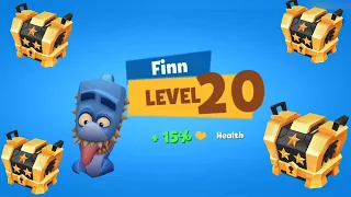 Zooba Finn Level 20 Full Max Squad Gameplay