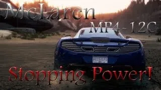 [NFSMW2012] McLaren MP4-12C Stopping Power