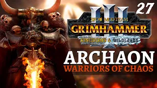 THE BLUE SCRIBES | SFO Immortal Empires - Total War: Warhammer 3 - Warriors of Chaos - Archaon 27