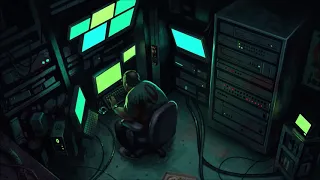 Computer Programming Relaxing Sounds | Cyberpunk Ambience | Immersive Ambient | HD 🎧