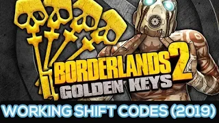 Borderlands 2 - Working Shift Codes For Golden Keys (2019) - All Consoles PS3, PS4, XboxOne & PC