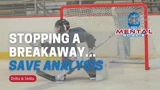 Breakaway Save! How To Recognize A Shooter's Options - Goalie Save Analysis