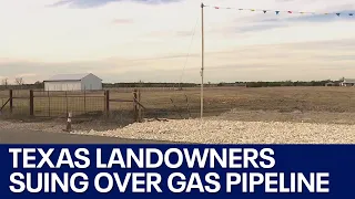 Florence land owners contesting natural gas pipeline installation | FOX 7 Austin