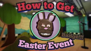 How to Get the "Easter Event" Badge!!! | Fredbear's Mega Roleplay | Roblox